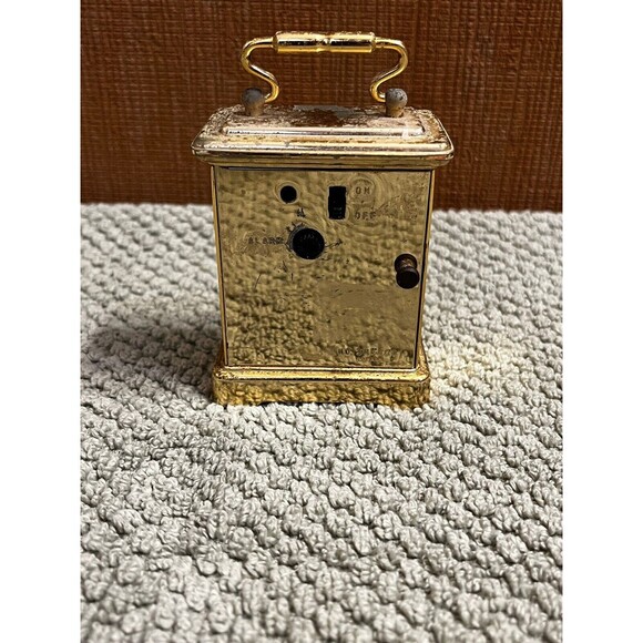 LindenQuartz  AlarmClock   2" W x 3" x 1"  John Hancock Special Edition 4RE862 - Picture 4 of 7